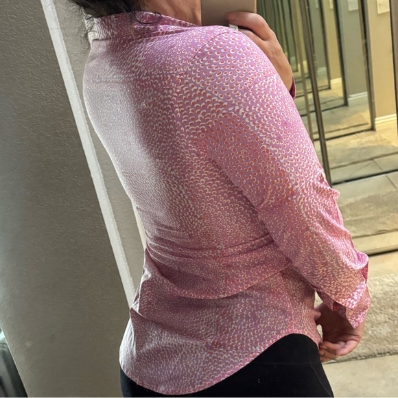 Oliphant button down Patterned Women's Top - Picture 4 of 7